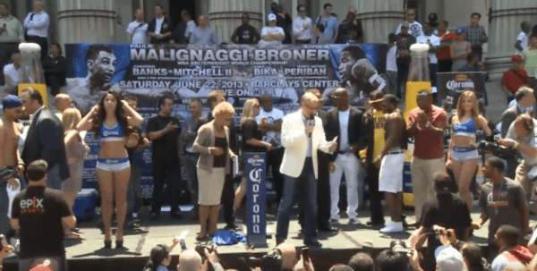 Malignaggi - Broner Weigh In