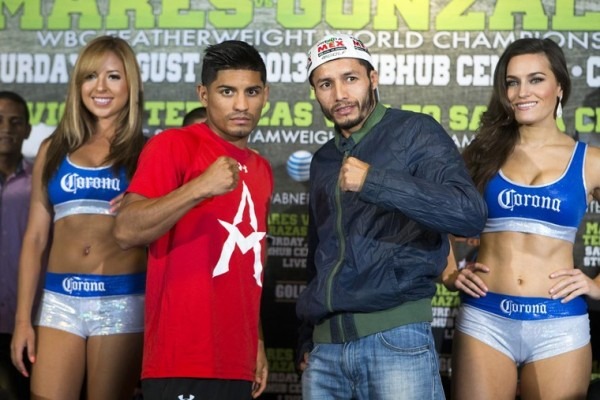 Abner Mares and Jhonny Gonzalez