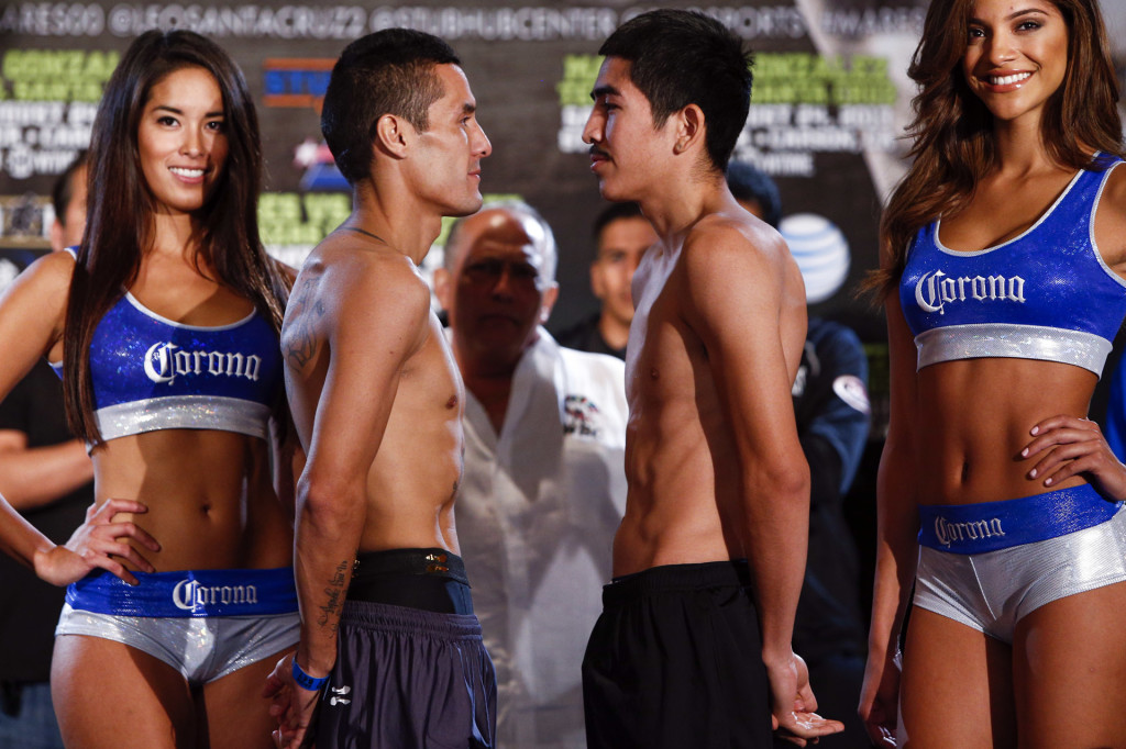 Victor Terrazas and Leo Santa Cruz