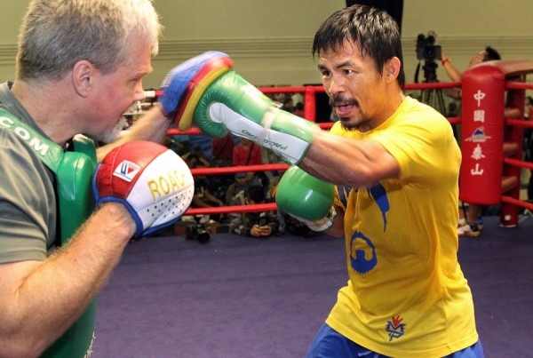 Manny Pacquiao vs. Brandon Rios: Macau Workouts