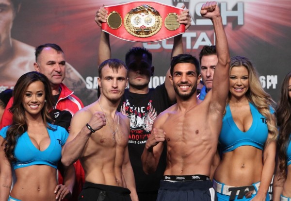 Photo Gallery 2: Pacquiao vs. Rios Weigh In