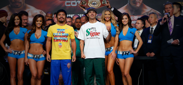 Photo Gallery: Pacquiao vs. Rios Weigh In