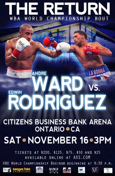 Ontario Ringside Wrap-Up: Ward vs. Rodriguez