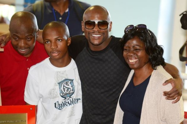 Photo Gallery 2: Floyd Mayweather in South Africa