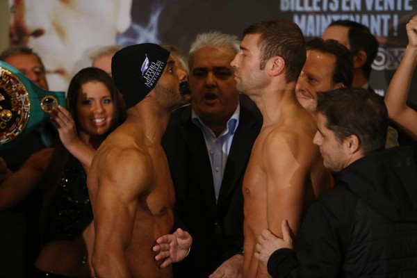 Photo Gallery: Lucian Bute vs. Jean Pascal Weigh In