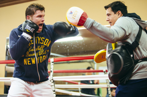 Photo Gallery: Saul “Canelo” Alvarez in Training