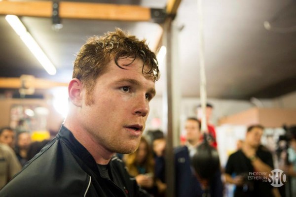 Canelo Alvarez Media Workout Photos and Quotes II