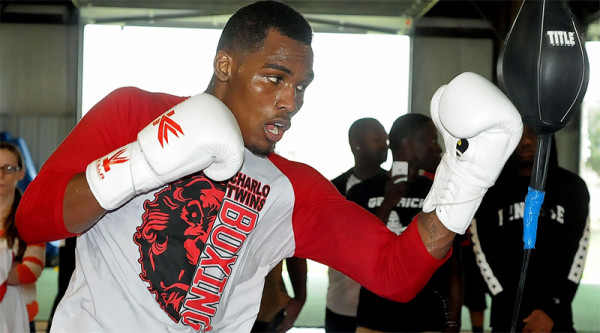 Media Workout Photos and Quotes from Jermall Charlo