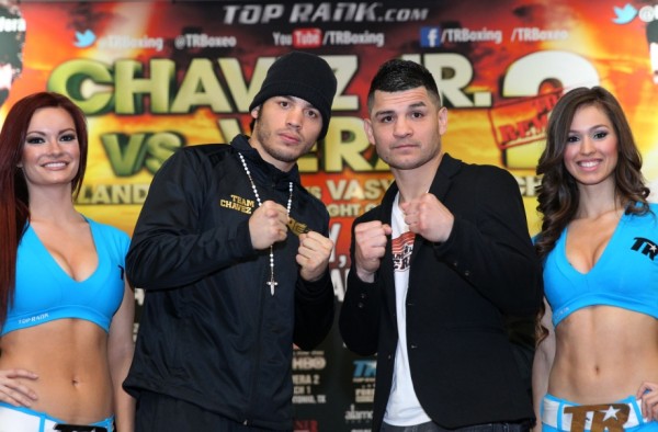 Photo Gallery: Chavez Jr. vs. Vera Final Presser
