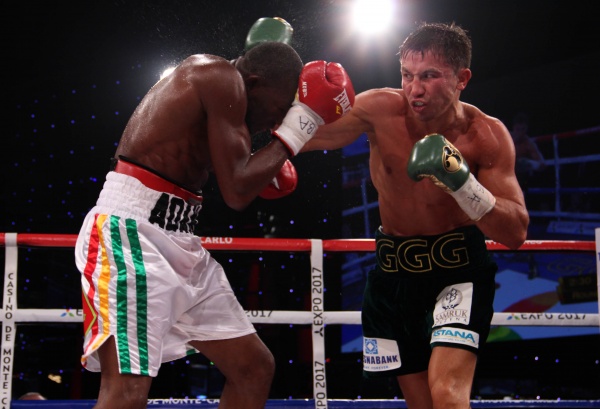 Photo Gallery Gennady Golovkin Vs Osumanu Adama Fight Night