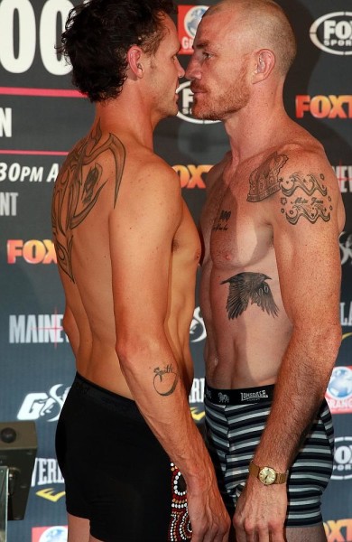 Video | Daniel Geale and Garth Wood Get Heated at Weigh In