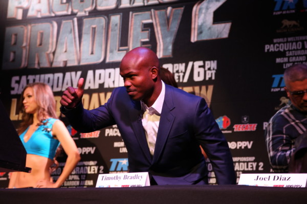 Video | Timothy Bradley Speaks at NYC Presser