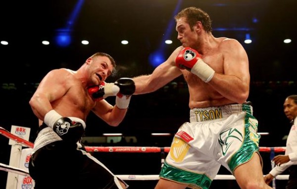 Tyson Fury Wins by TKO