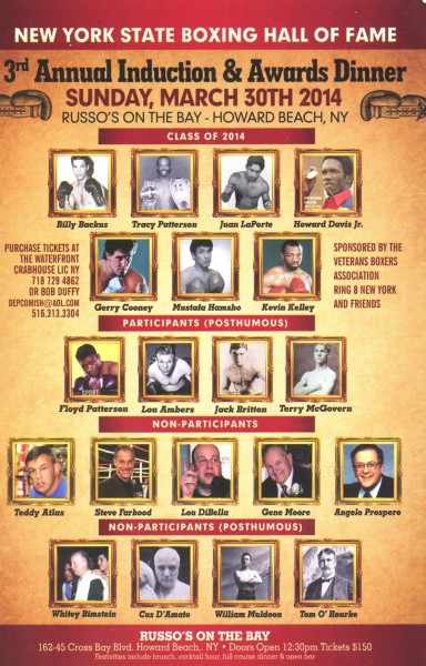 Photo Gallery: Boxing Hall of Fame Belts