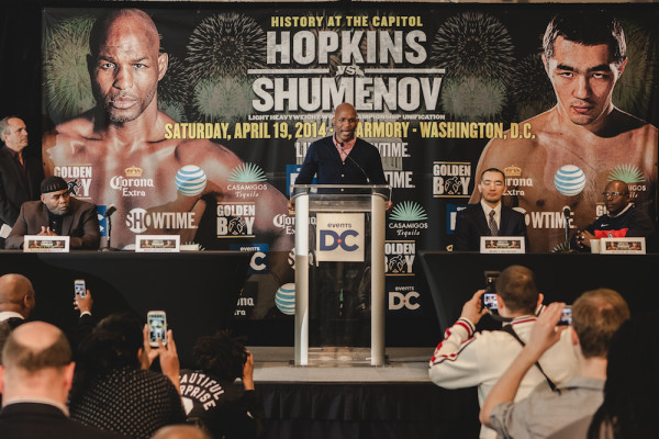 Showtime Sports to Stream Hopkins vs. Shumenov Weigh In on Friday