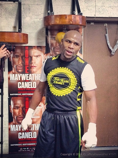 MayweatherTraining