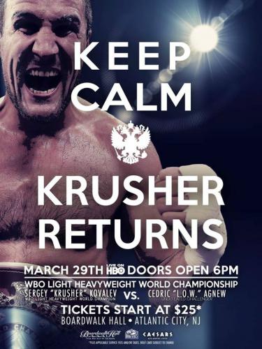 Kovalev Training Camp Notes: The Spotlight is On!