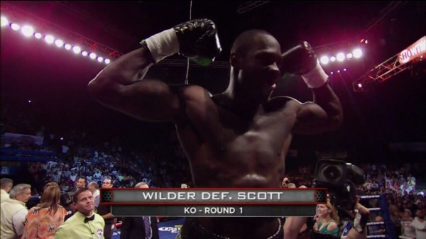 Deontay Wilder Drops a Bomb on Malik Scott