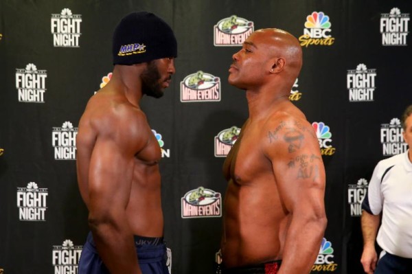 Photo Gallery & Weights: Cunningham vs. Mansour