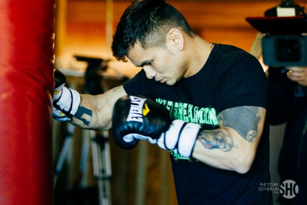 Photo Gallery: Marcos Maidana Training for Floyd Mayweather