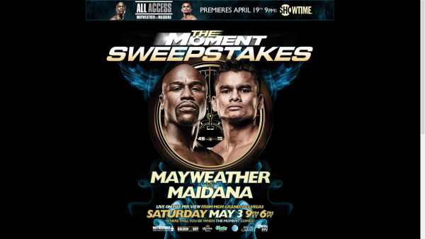 Mayweather-Maidana Flyer