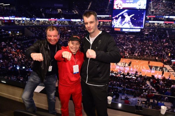 WBO Jr. Welterweight Champion Ruslan Provodnikov Meets Nets Owner