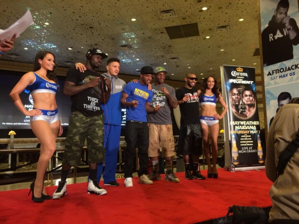 “The Moment: Mayweather vs. Maidana” Undercard Grand Arrivals