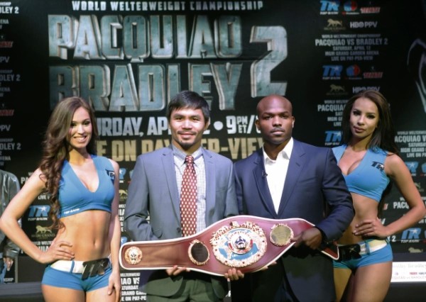 Manny Pacquiao and Tim Bradley Go Coast-to-Coast