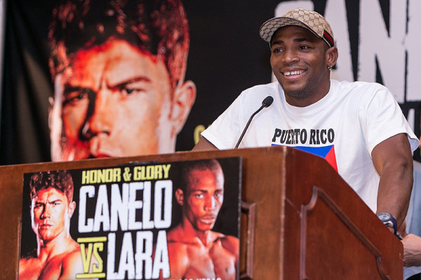 Canelo vs Lara Press Conference in Puerto Rico