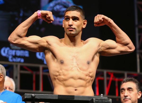 Amir Khan v Luis Collazo - Weigh-In
