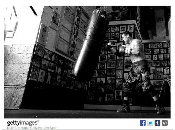 Photo Gallery: Sergio Martinez Training for Miguel Cotto