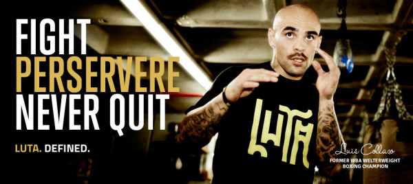 Luis Collazo Supports Luta Sportswear