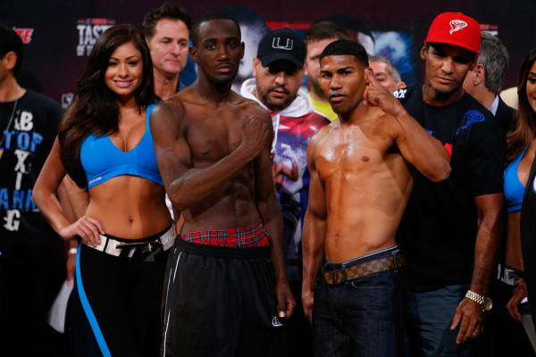 Photo Gallery: Crawford vs. Gamboa Weigh In