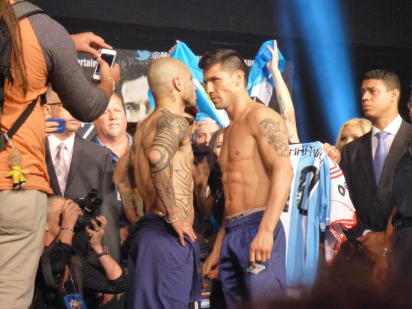 Cotto vs. Martinez Weights and Photos