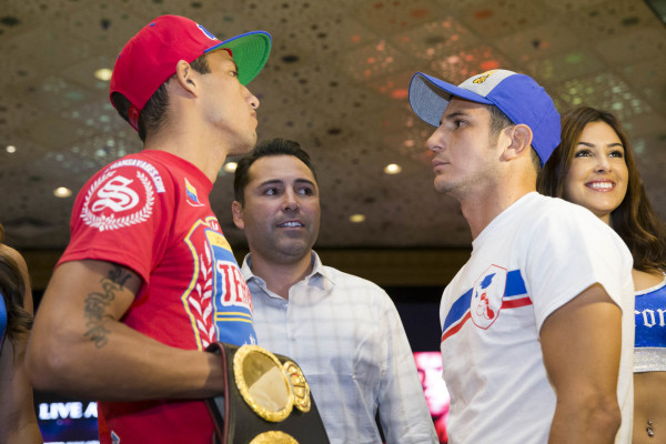 Johan Perez and Mauricio Herrera