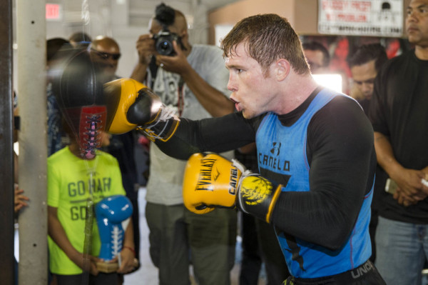 Canelo Open Workout
