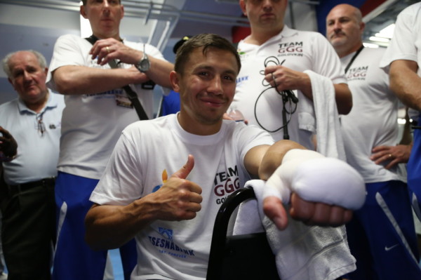 G4: Golovkin vs. Geale – New York City Media Workout Photos and Quotes