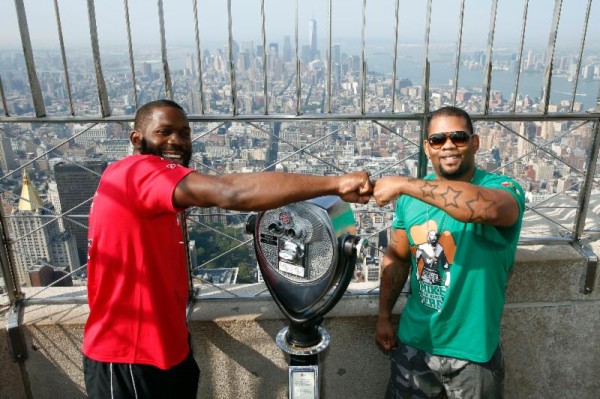 Photo Gallery: Jennings and Perez Hit the Empire State Building