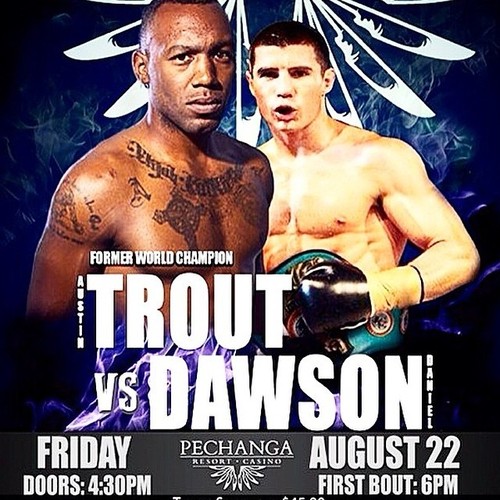 Trout, Dawson to Meet on ESPN Friday Night Fights