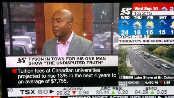 Video | Mike Tyson Snaps on Live TV
