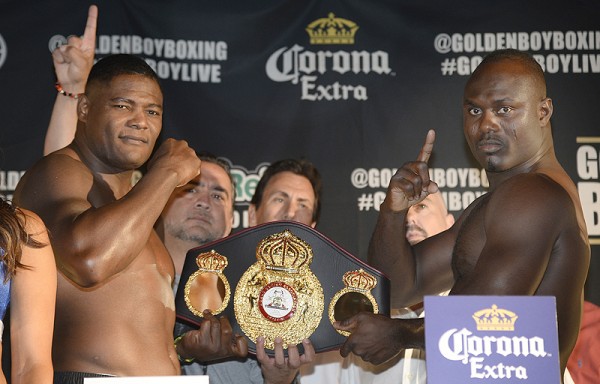 Luis Ortiz vs. Lateef Kayode Golden Boy Live! Official Weights