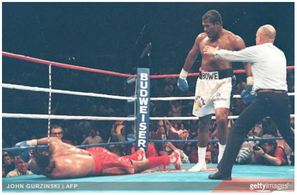 Riddick Bowe - John Gurzinski - AFP - Getty Images