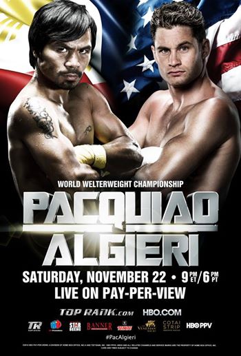 24/7: Pacquiao vs. Algieri Premieres Saturday, November 8