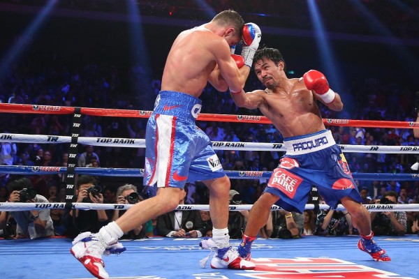 Manny Pacquiao Chris Algieri - Chris Hyde Getty Images