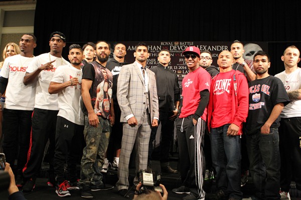 Royal Battle: Khan vs. Alexander Final Press Conference Quotes & Photos