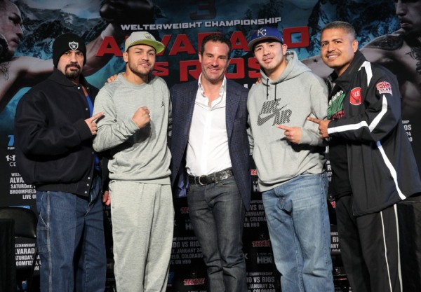 Alvarado and Rios to Vie for Welterweight Title in 3rd Matchup