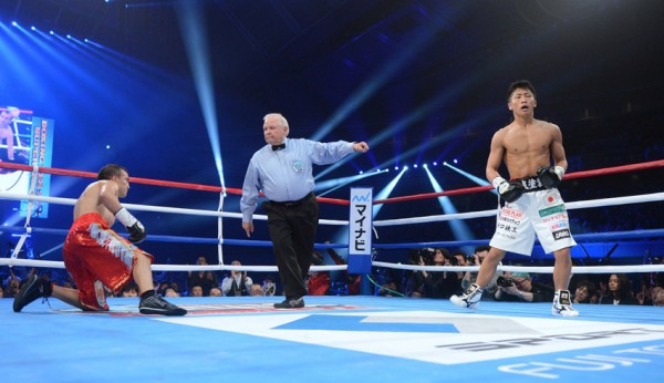 Naoya Inous Knocks Out Omar Narvaez in Round 2