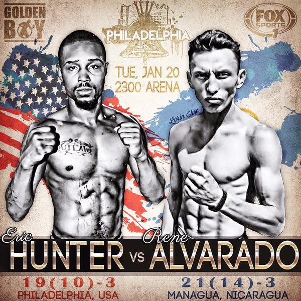 Eric Hunter vs. Rene Alvarado Weigh-In Results