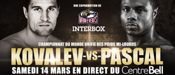 Kovalev vs. Pascal Conference Call Quotes