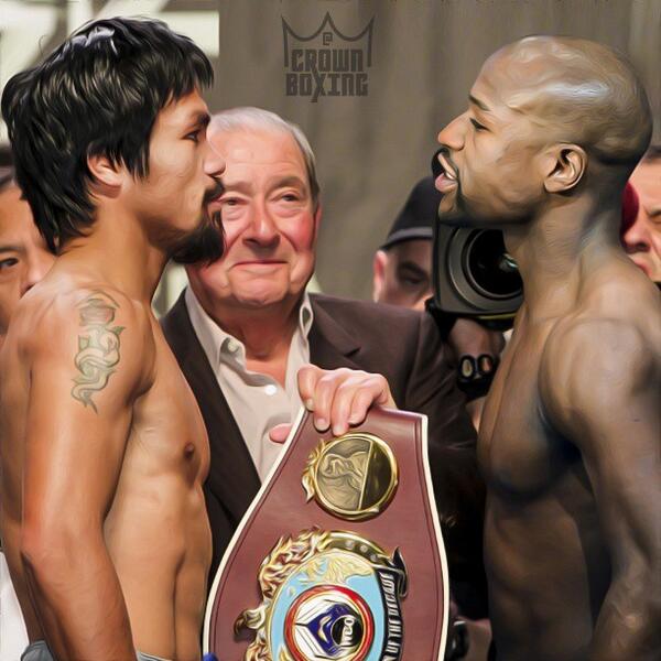 Mayweather vs. Pacquiao Weigh-In Results